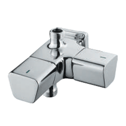Angle Cock 2 in 1 with Wall Flange