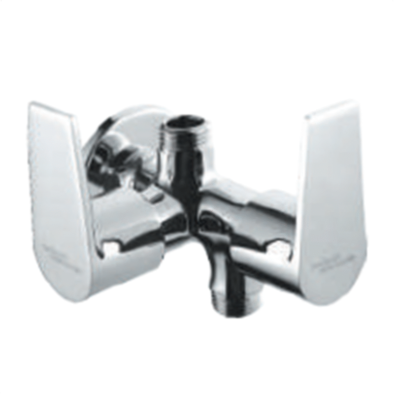 Angle Valve 2 in 1 with Wall Flange
