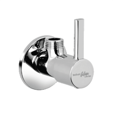 Angular Stop Cock with Wall Flange