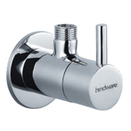 Angular Stop Cock with Wall Flange