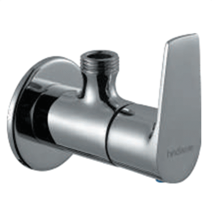 Angular Stop Cock with Wall Flange
