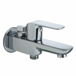 Bib Cock 2 in 1 with Wall Flange
