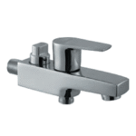 Bib Cock 2 in 1 with Wall Flange