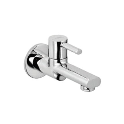 Bib Cock Long Body with Wall Flange
