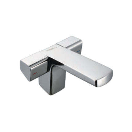 Centre Hole Basin Mixer w o Popup Waste