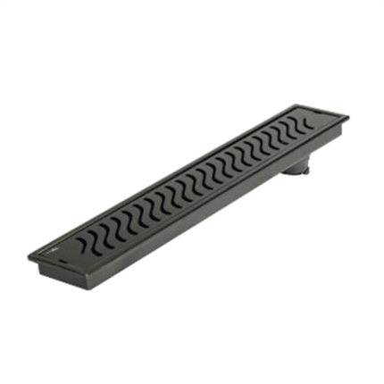Shower Drain-600mm Wave Pattern