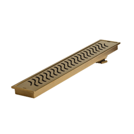 Shower Drain-600mm Wave Pattern