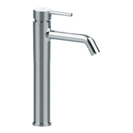 Single Lever Basin Mixer Tall w o Popup Waste