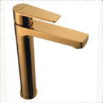 Cat. No.: F360012PGD Single Lever Basin Mixer Tall w/o Popup Waste