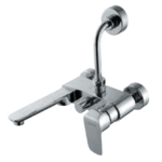 Single Lever Bath & Shower Mixer with Provision of Overhead Shower