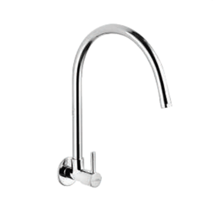 Sink Cock J Spout (Wall Mounted)