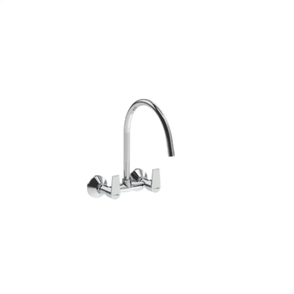 Sink Mixer J Spout (Wall Mounted)