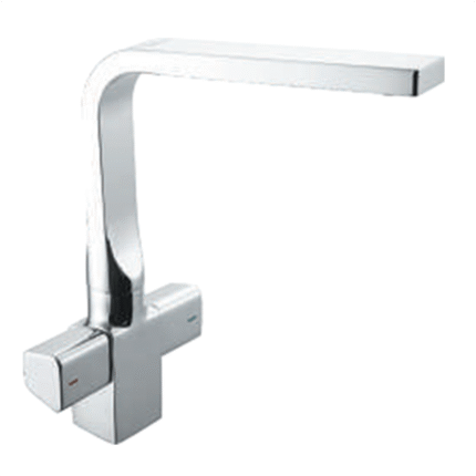 Sink Mixer with Swivel Spout (Table Mounted)