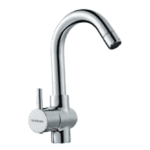 Swan Neck Tap with Left Hand Operating Knob