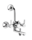 Wall Mixer 3 in 1 with L Bend Pipe & Provision of Overhead Shower & Hand Shower