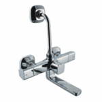 Wall Mixer with L Bend Pipe for OH Shower