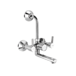 Wall Mixer with L Bend Pipe for Overhead Shower