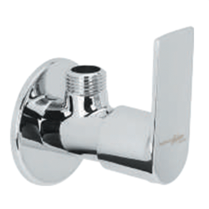 Angular Stop Cock with Wall Flange