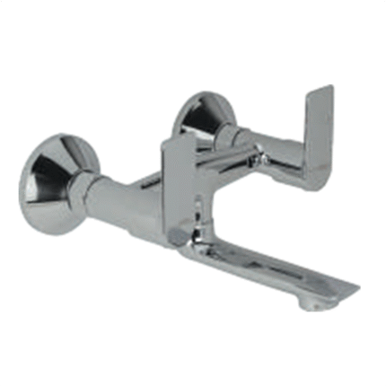 Wall Mixer Non Telephonic Shower Arrangement