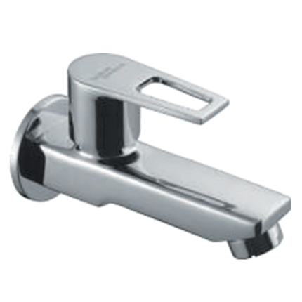 Bib Cock Long Body with Wall Flange