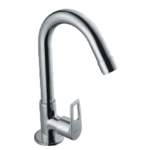 Sink Cock with Swivel Spout (Table Mounted)