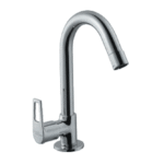 Swan Neck Tap with Left Hand Operating Knob