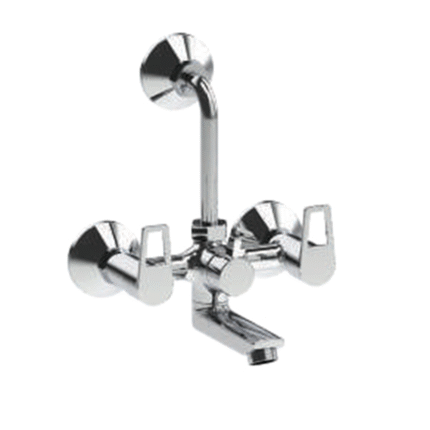 Wall Mixer with L Bend Pipe for Overhead Shower (Turbo Flow)
